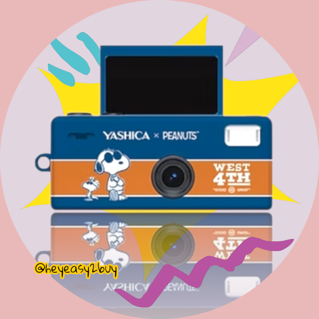 DIGICAM - YASHICA x Peanuts Funtastic Keychain Camera (Basketball Snoopy)