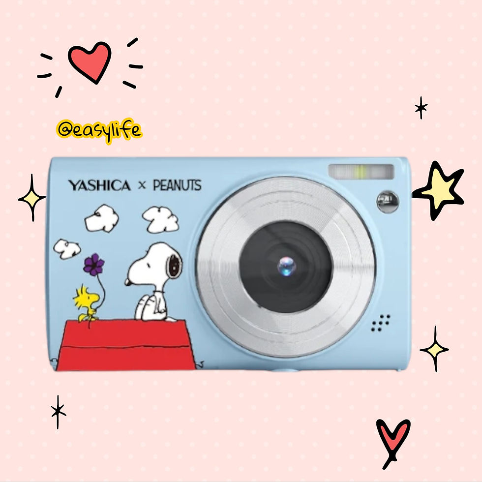Thumbnail: DIGICAM - ੯·̀͡⬮YASHICA x Peanuts Digital Camera ੯·̀͡⬮史努比數碼相機✨💡🌟