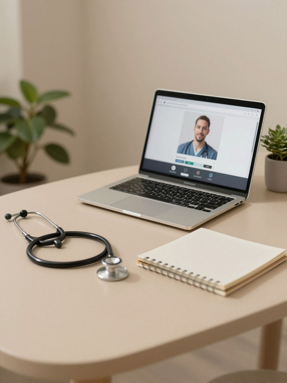 Smiling Medical Professional