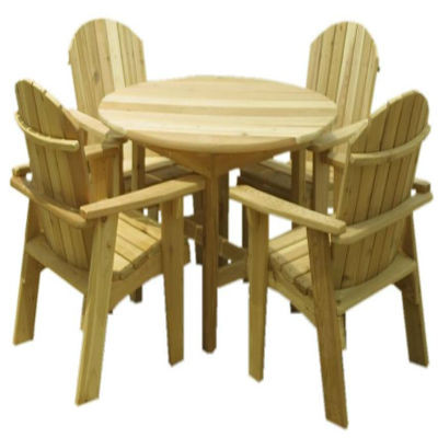 Garden Table & 4 Chairs | tandswoodworks