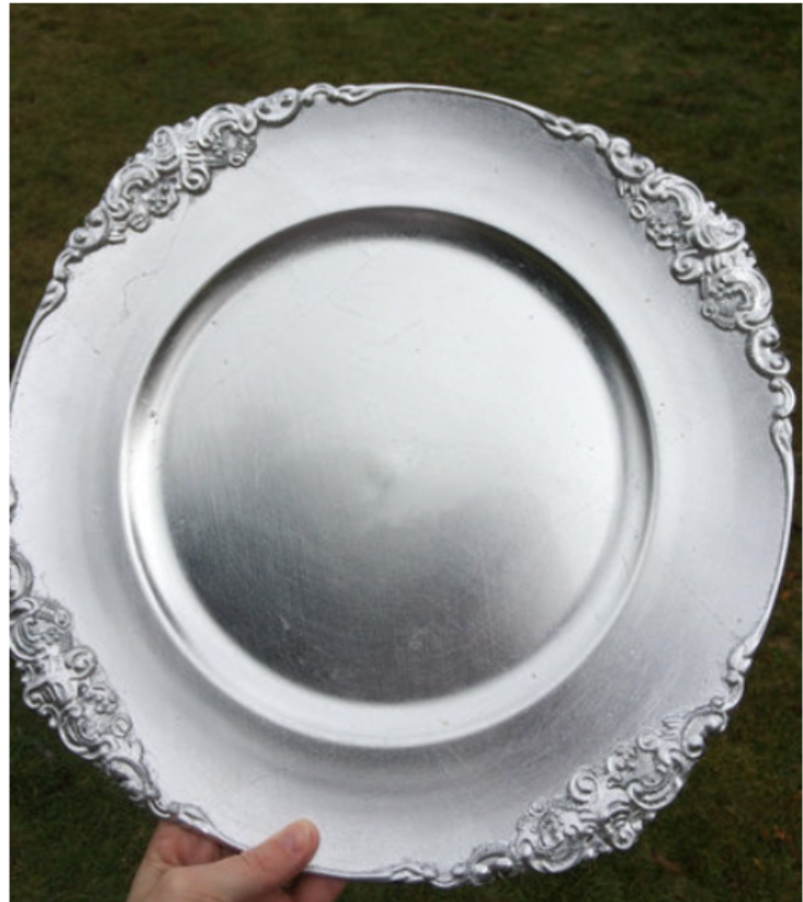 Silver Charger Plate