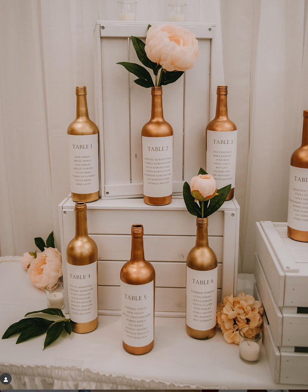 Decorative Wine Bottles