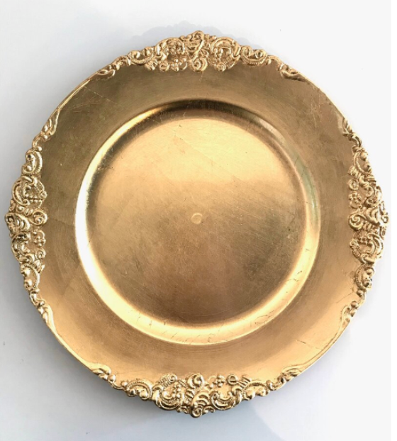 Gold Charger Plate