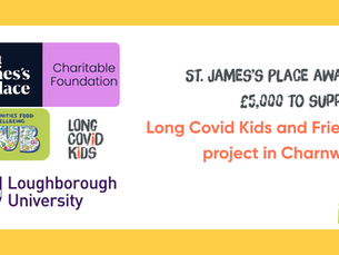 St. James’s Place awards £5,000 to support Long Covid Kids and Friends