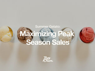 Summer Gelato: Maximizing Peak Season Sales