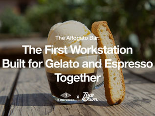 The Affogato Bar: the first workstation built for gelato and espresso together