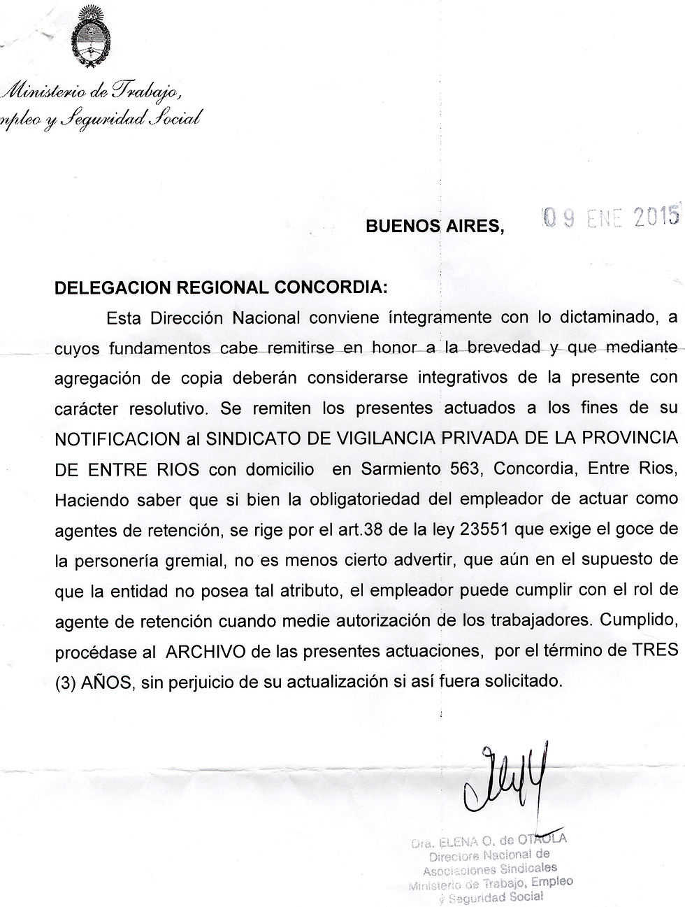 Descuento Sindical 1