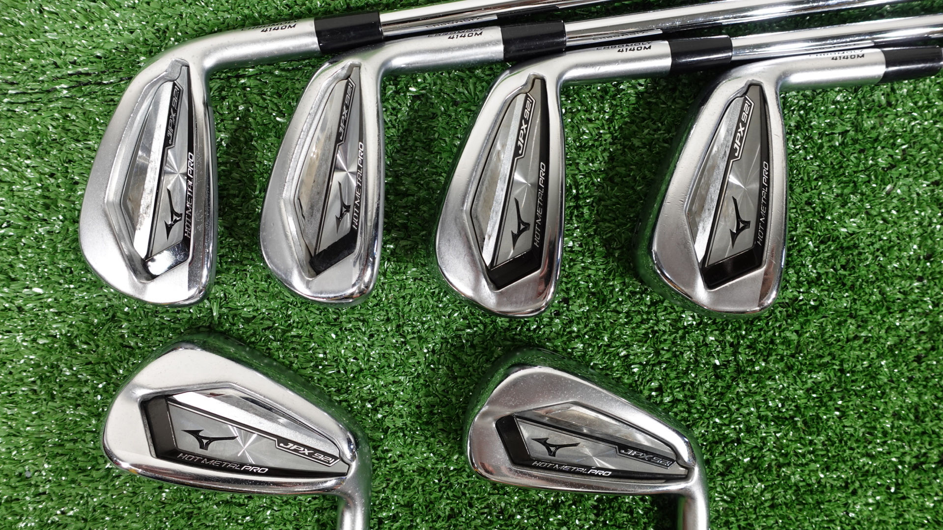 Mizuno JPZ 921 Hot Metal Pro Irons / 5 - PW / N.S Pro 950 GH Stiff Shafts