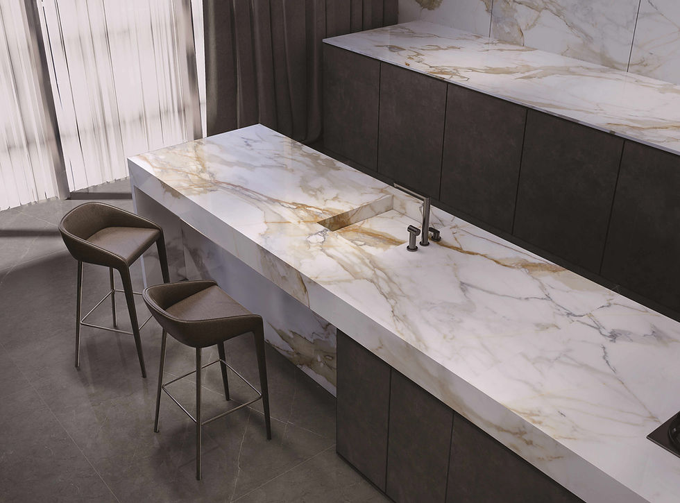 Kuchynská pracovna doska z umelého kameňa