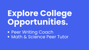 Peer Coaches Needed – Apply Now!