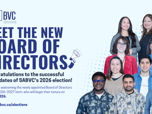 Congratulations to the Successful Candidates of SABVC's 2026 Election!