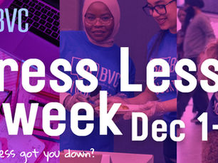 Stress Less Week is Back! December 1-5
