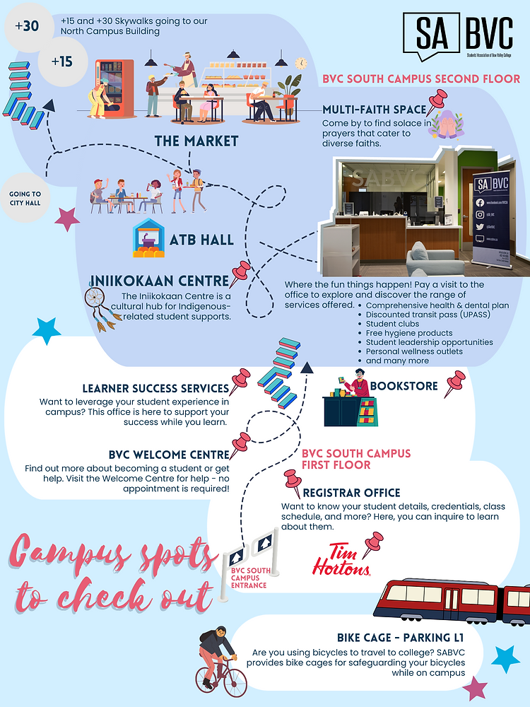 Exploring Bow Valley College's Campuses Spots to check out