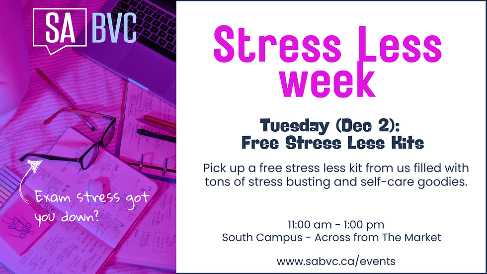 Stress Less Week: Free Stress Less Kits