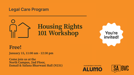 Housing Rights 101 Workshop