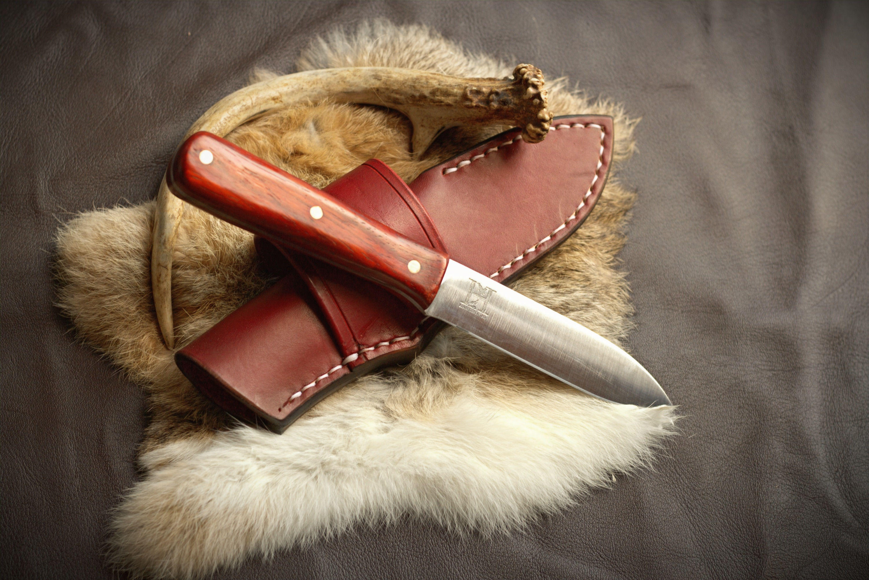 Kephart style knife with Sheath