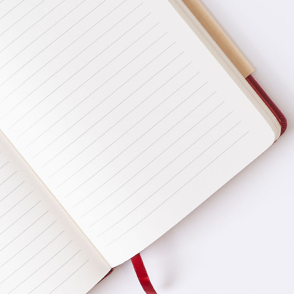 Thumbnail: Crafter Vegan Leather Notebook - Lined