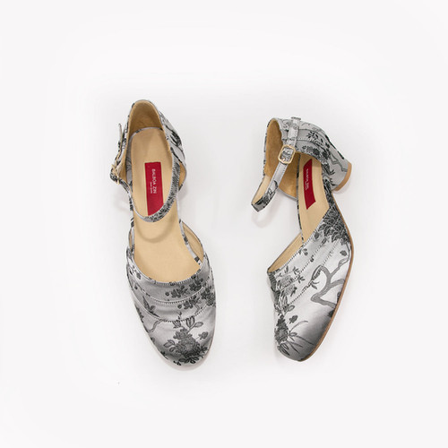 Balboa Zin GENIE(C)  - Grey embroidered Silk thumbnail 14