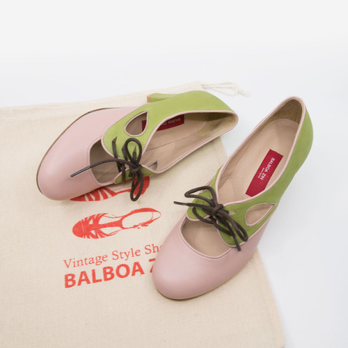 Balboa Zin Greta II - Mud Pink x Green Grass thumbnail 8