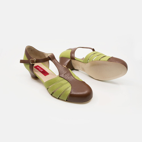 Balboa Zin GLAM - Green Grass x Brown thumbnail 6