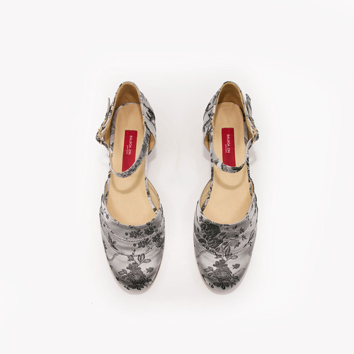 Balboa Zin GENIE(C)  - Grey embroidered Silk thumbnail 12