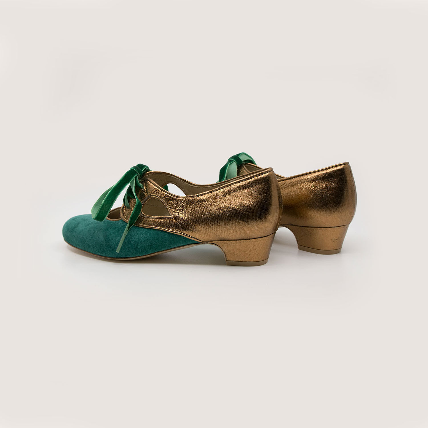 Greta - Forest Green x Galaxy Gold