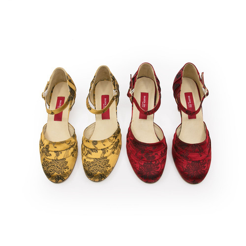 Balboa Zin GENIE(C)  - Red Embroidered Silk thumbnail 11