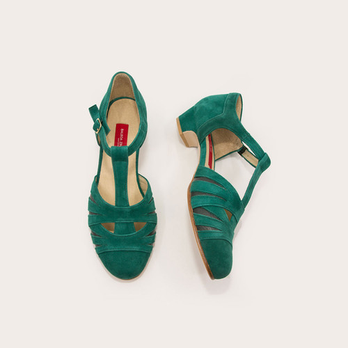 Balboa Zin EMPRESS - Forest Green Suede thumbnail 10