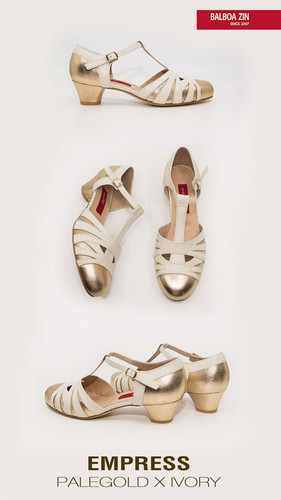 Balboa Zin EMPRESS - Ivory x Pale Gold thumbnail 9