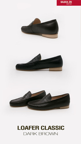 Balboa Zin CLASSIC LOAFER - Dark Brown thumbnail 2