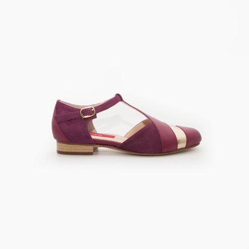 Balboa Zin GEMMA - Purple Suede/ Forest Suede thumbnail 5