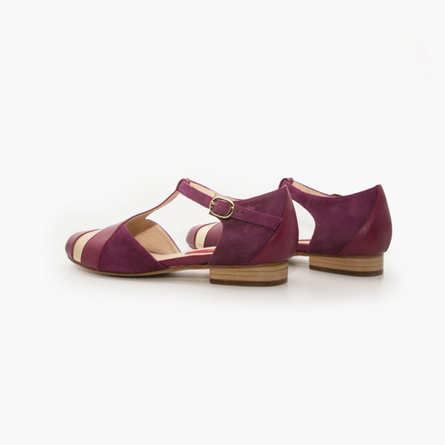 Balboa Zin GEMMA - Purple Suede/ Forest Suede thumbnail 6