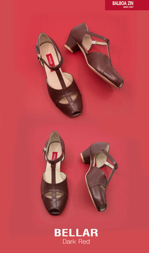 Balboa Zin BELLAR - Dark Red/ Vintage Red thumbnail 14