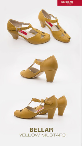 Balboa Zin BELLAR - Yellow Mustard/ Brick Brown thumbnail 14