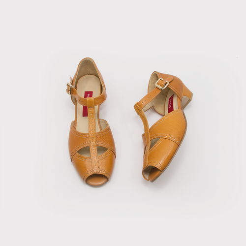 Balboa Zin BELLAR - Coral Pink/ Mustard thumbnail 10