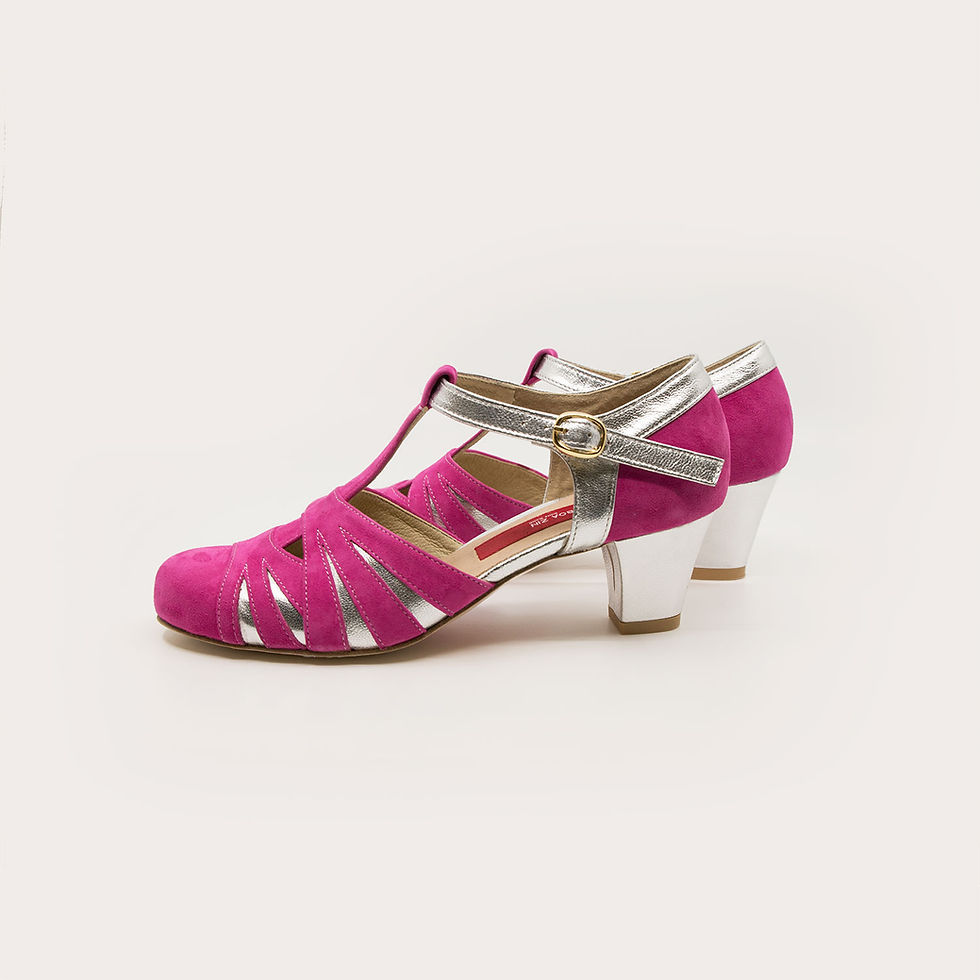 サムネイル： Lily's EMPRESS - Fuchsia Suede