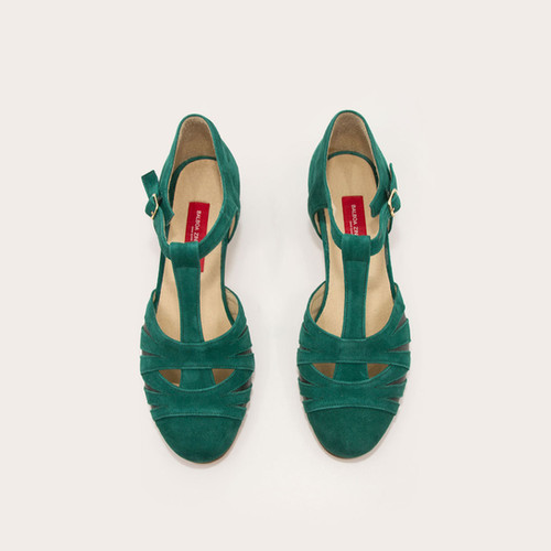 Balboa Zin EMPRESS - Forest Green Suede thumbnail 11