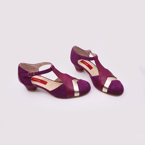 Balboa Zin GEMMA - Purple Suede thumbnail 7