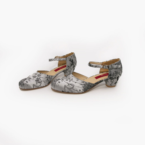 Balboa Zin GENIE(C)  - Grey embroidered Silk thumbnail 7