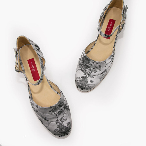 Balboa Zin GENIE(C)  - Grey embroidered Silk thumbnail 13