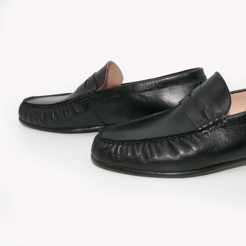 Balboa Zin Classic Loafer - Black/ Dark Brown thumbnail 2