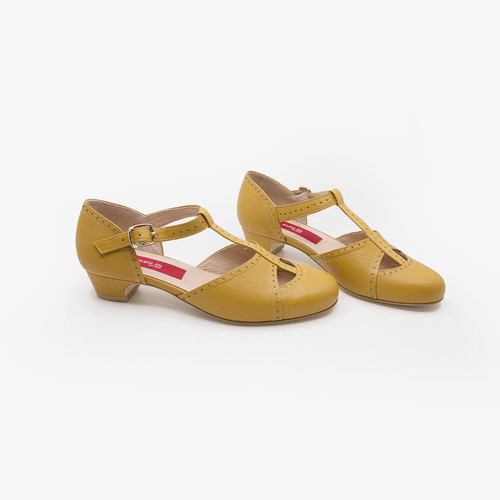 Balboa Zin BELLAR - Yellow Mustard/ Brick Brown thumbnail 2