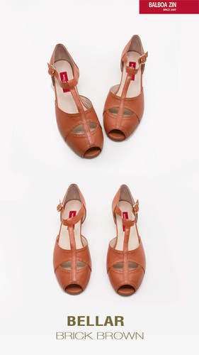 Balboa Zin BELLAR - Yellow Mustard/ Brick Brown thumbnail 11