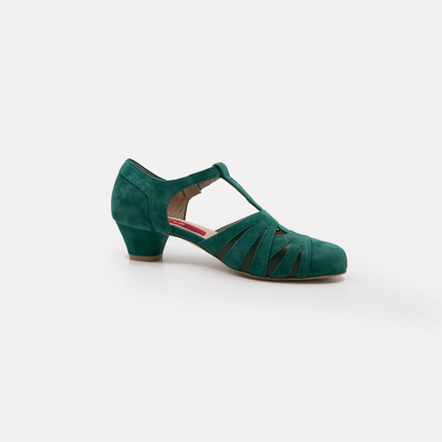 Balboa Zin EMPRESS - Forest Green Suede thumbnail 4