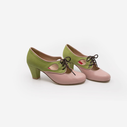 Balboa Zin Greta II - Mud Pink x Green Grass thumbnail 6