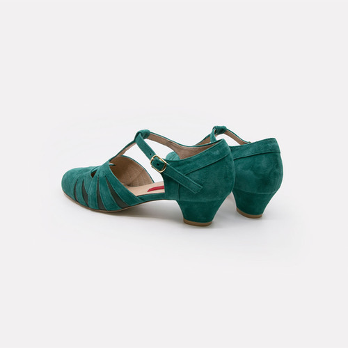 Balboa Zin EMPRESS - Forest Green Suede thumbnail 3