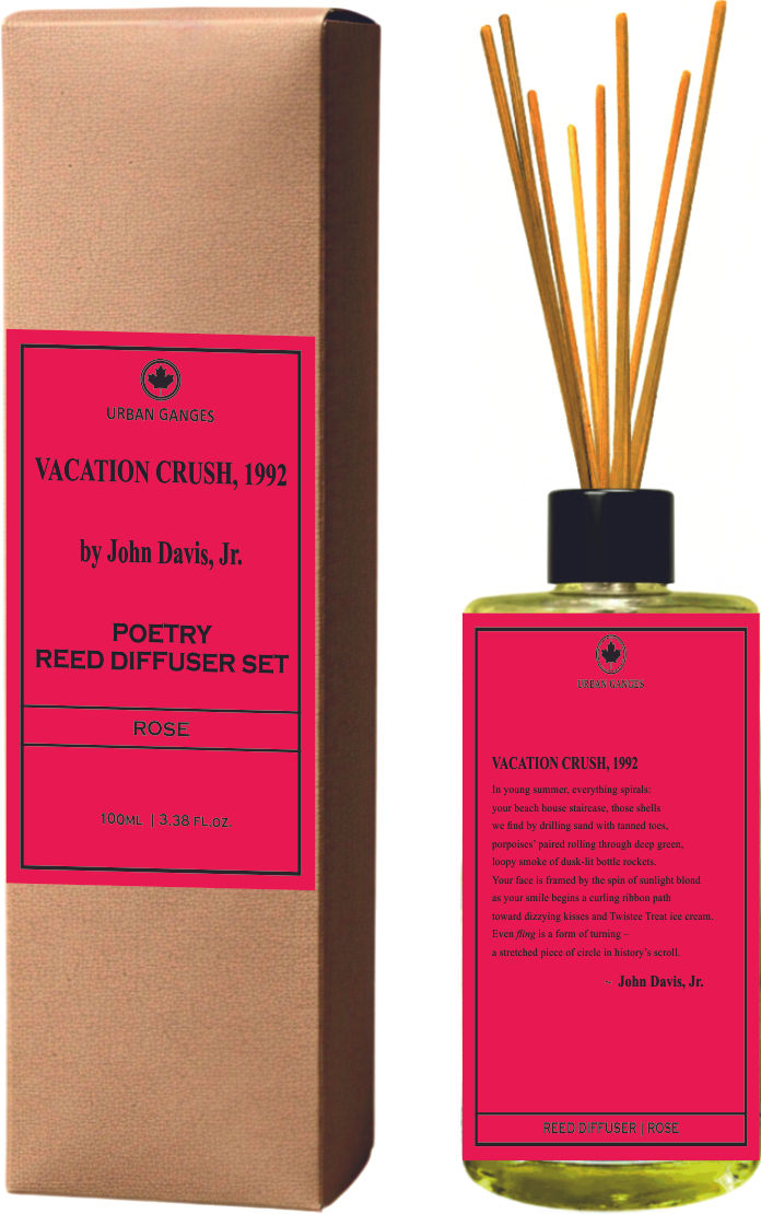 VACATION CRUSH, 1992 by John Davis, Jr. | Poetry Reed Diffuser