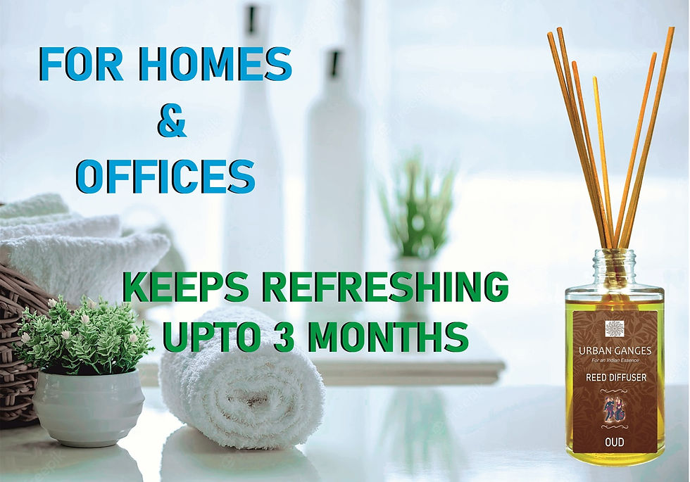 Thumbnail: Urban Ganges Oud Reed Diffuser Set