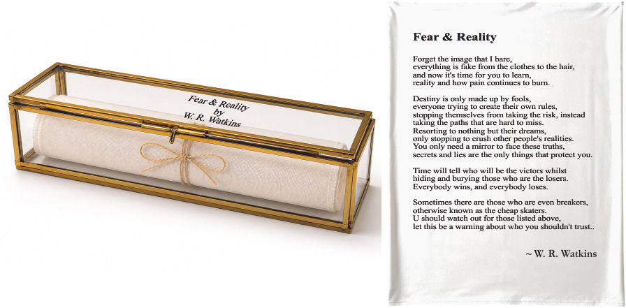 Fear & Reality by W.R. Watkins | Poetry Fabric Box