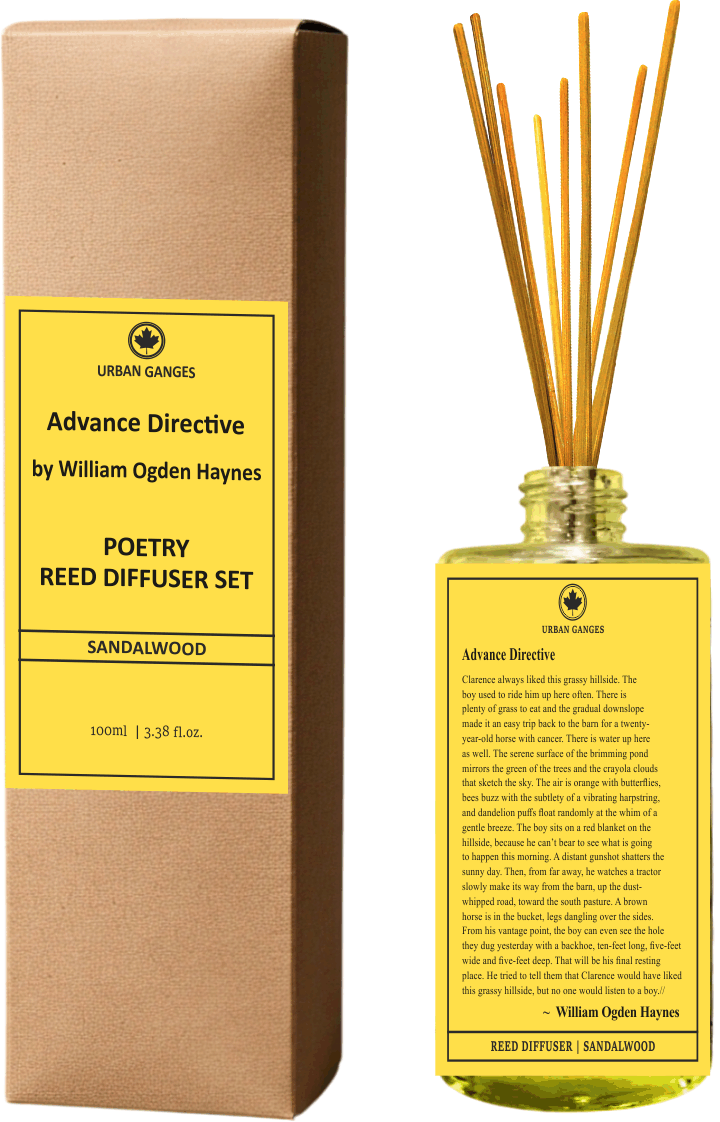 Advance Directive by William Haynes | Sandalwood Reed Diffuser